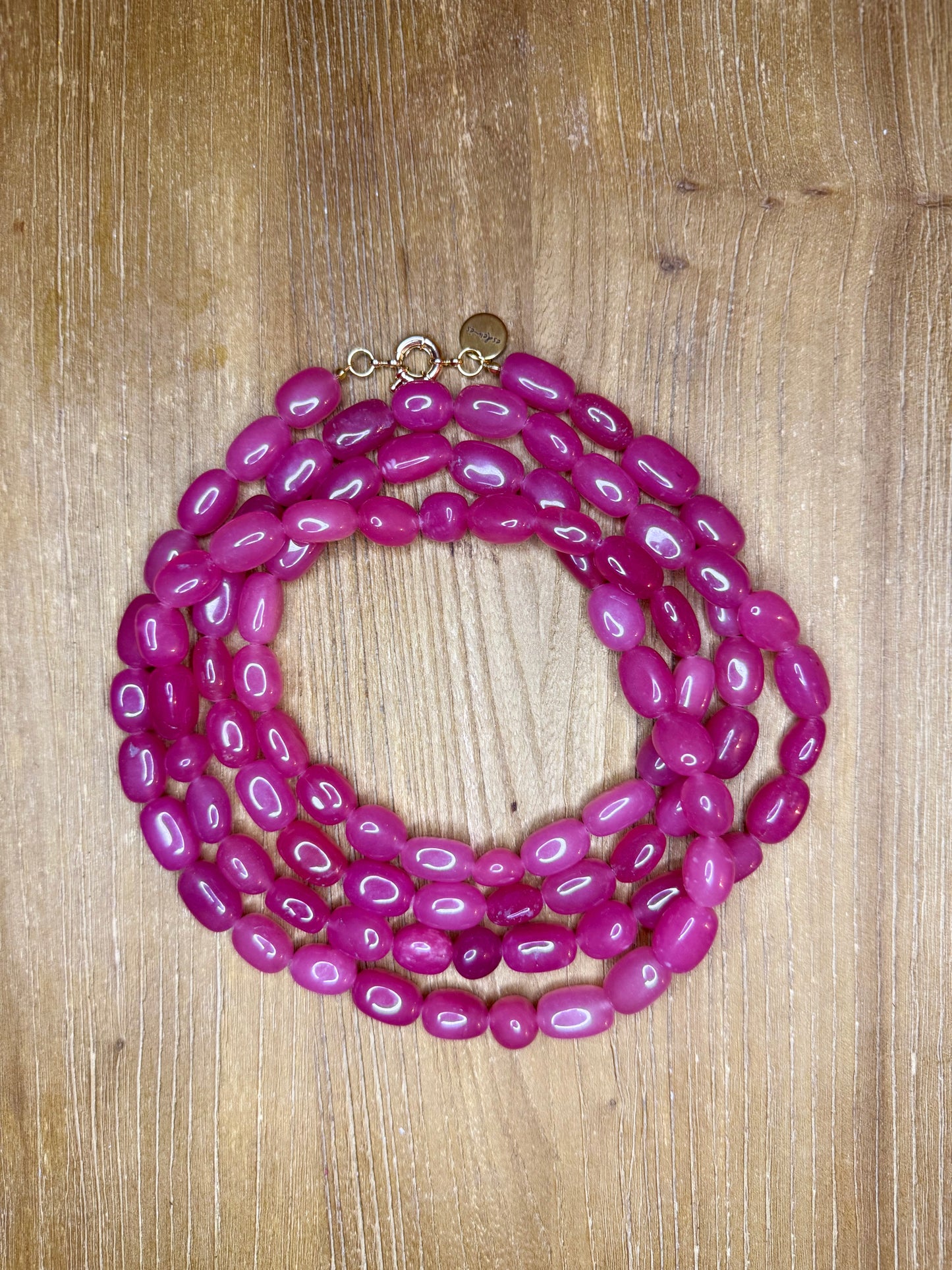 Collar Maxi Rosa
