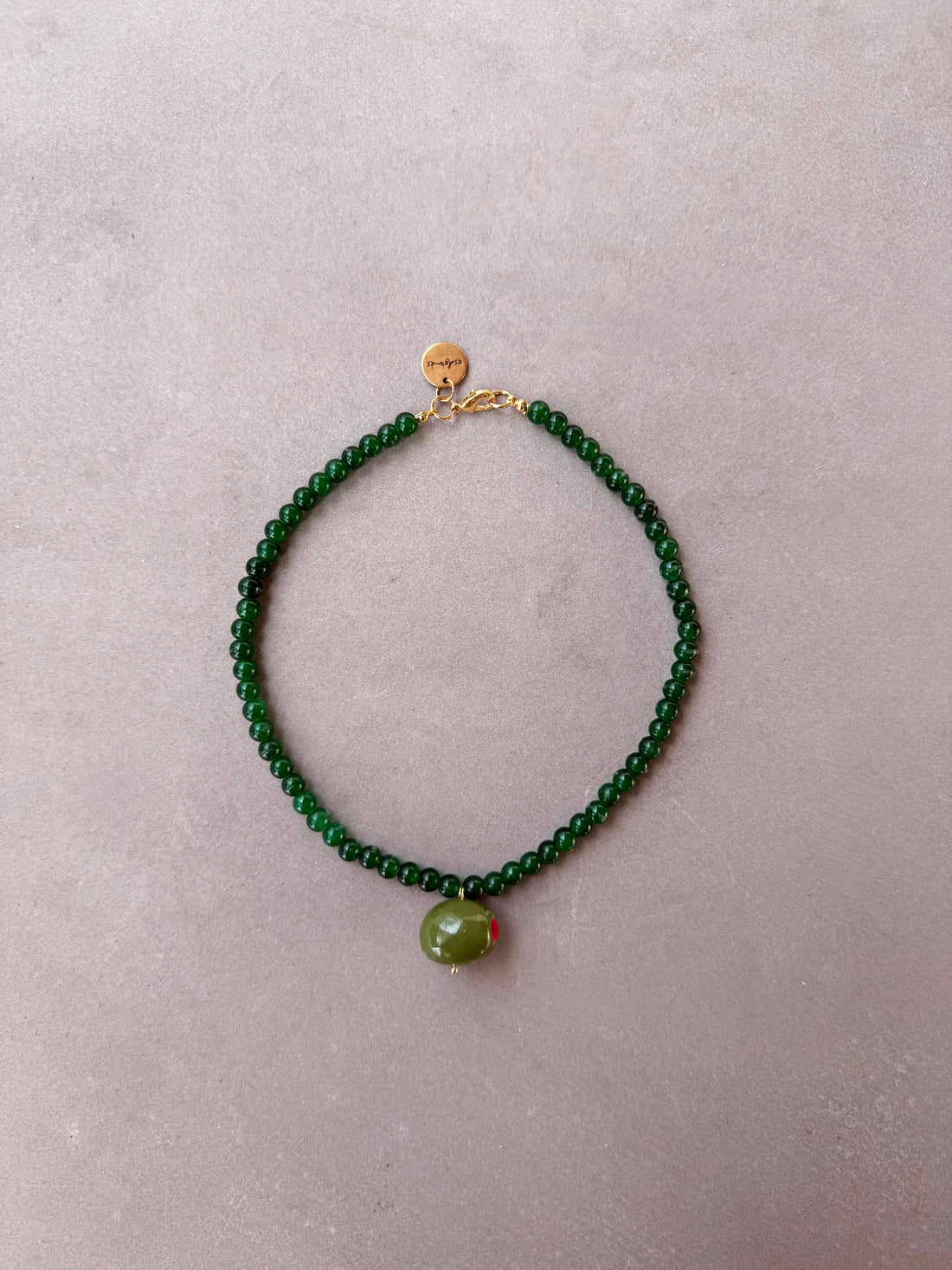 Collar Olive Kids esdeinés, porcelana pintada a mano para niñas