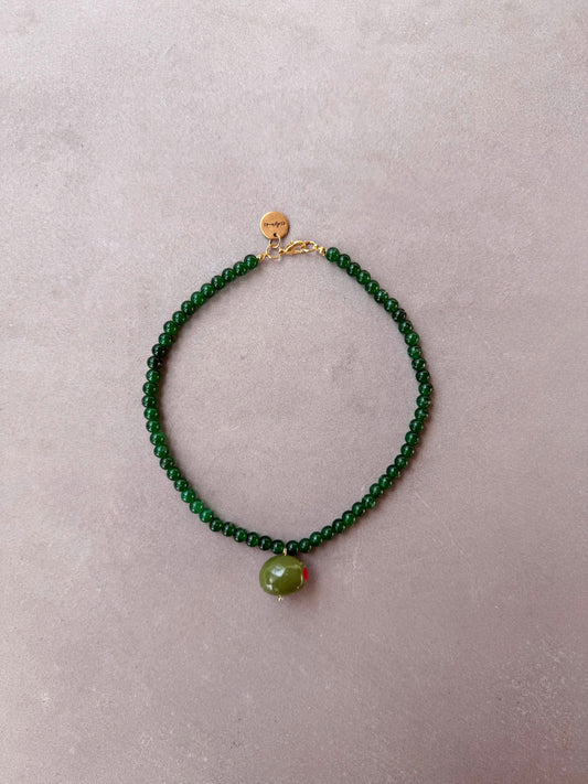 Collar Olive Kids esdeinés, porcelana pintada a mano para niñas