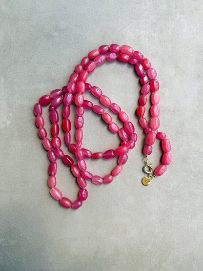 Collar Maxi Rosa