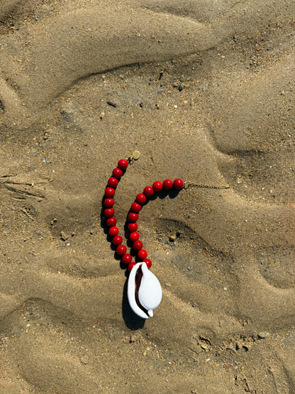 Collar Big Shell concha grande artesanal hecho a mano | esdeinés