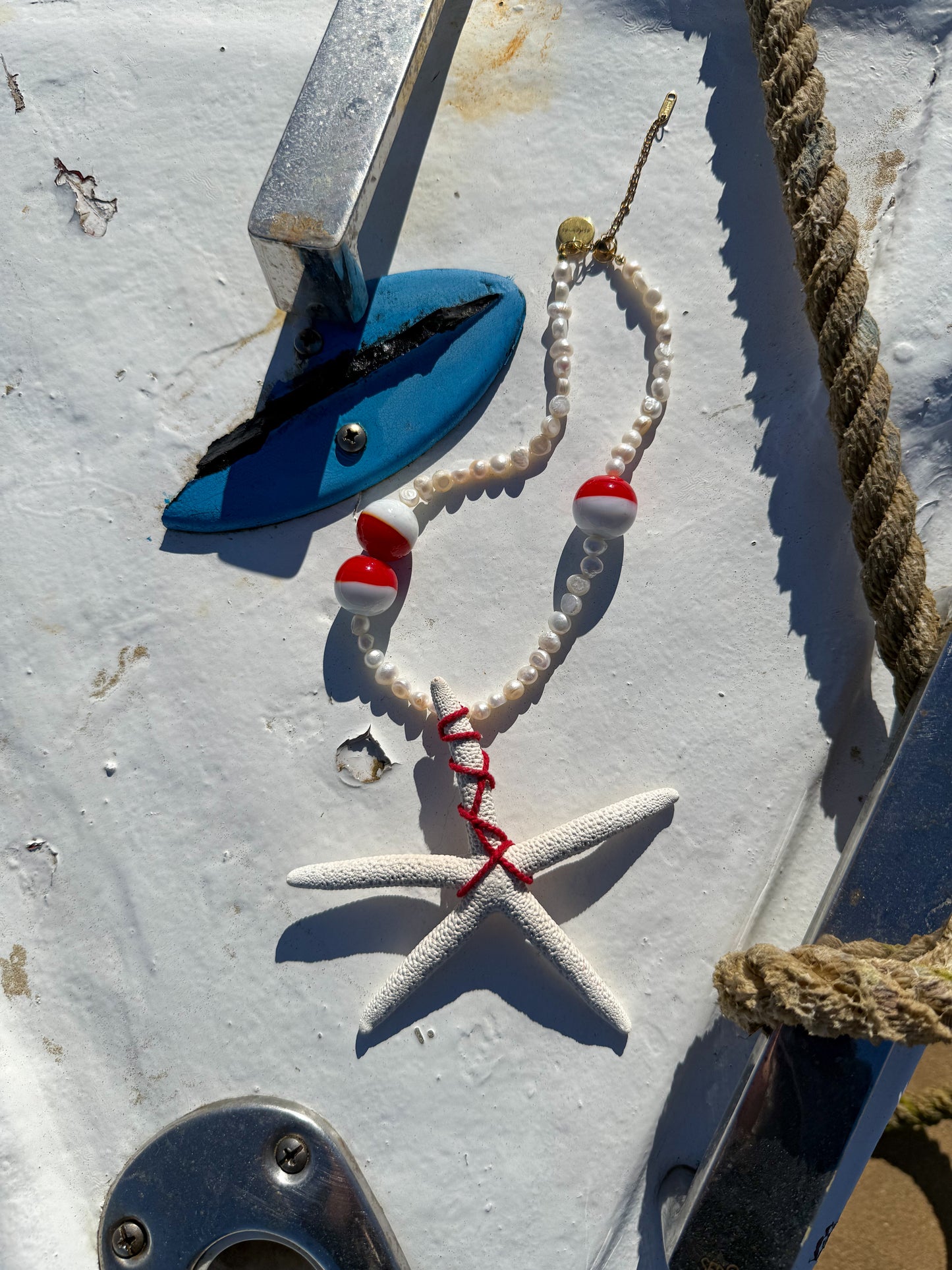 Collar Starfish vista completa artesanal | esdeinés