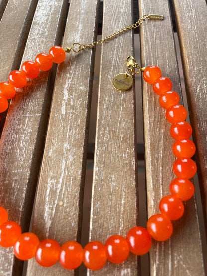 Gargantilla choker cristal artesanal ajustable — detalle 7 | esdeinés