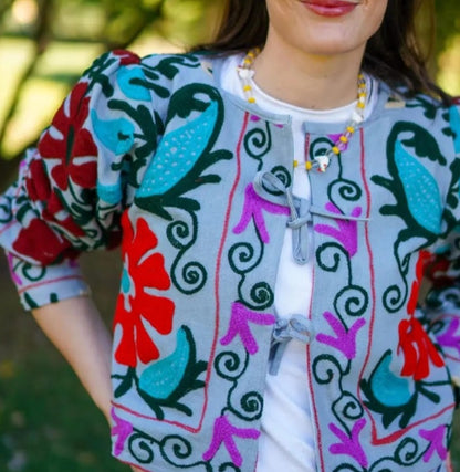 Collar Huevos de Corral cristal soplado artesanal — detalle 3 | esdeinés